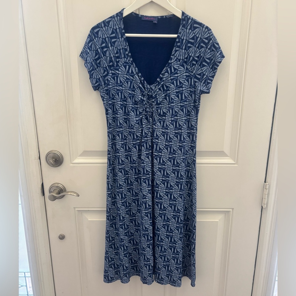 Fresh Produce Navy Dress M - Picture 1 of 11